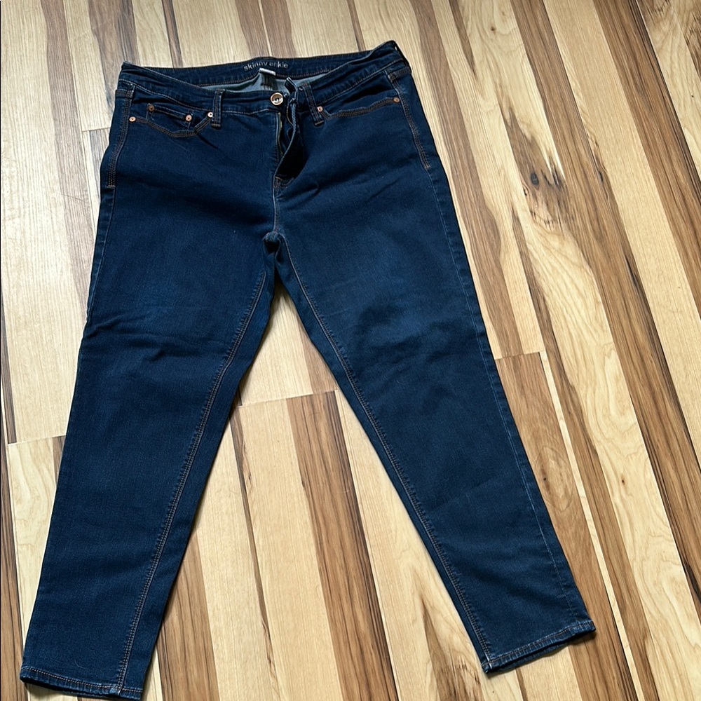 Dark Blue Denim Jeans